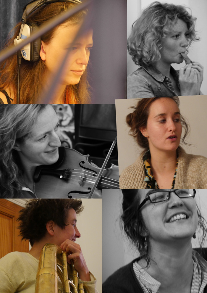 Tonal 10 album production image photos of 6 female musicians