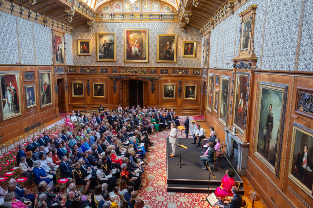 Reception at the Royal Invitation